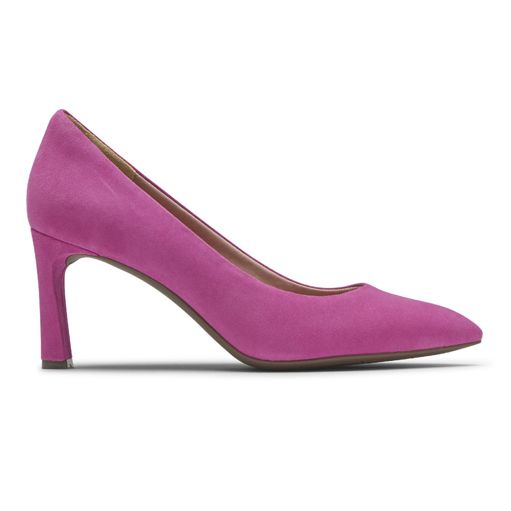 Sapatos De Salto Rockport Mulher Rosa - Total Motion Sheehan - 52739AOJX